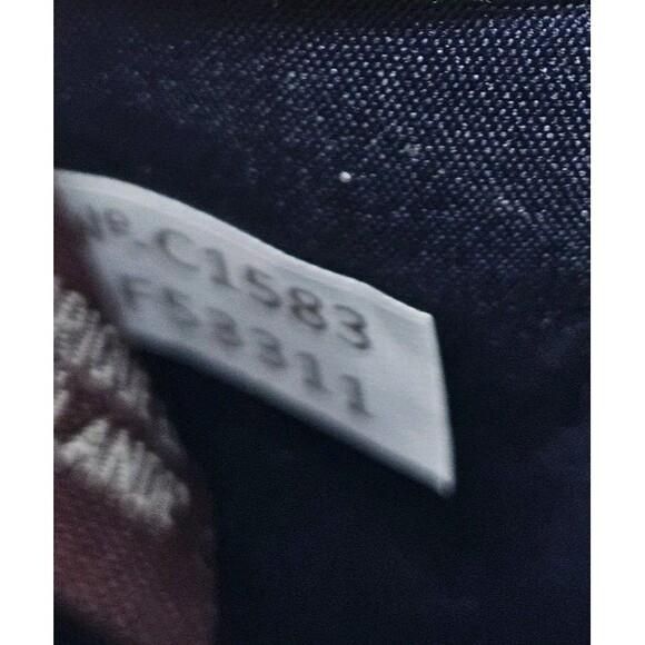 Coach Mini Cora Domed Satchel Bi Color Leather F34517 Midnight Blue W/ Wristlet - Picture 11 of 16